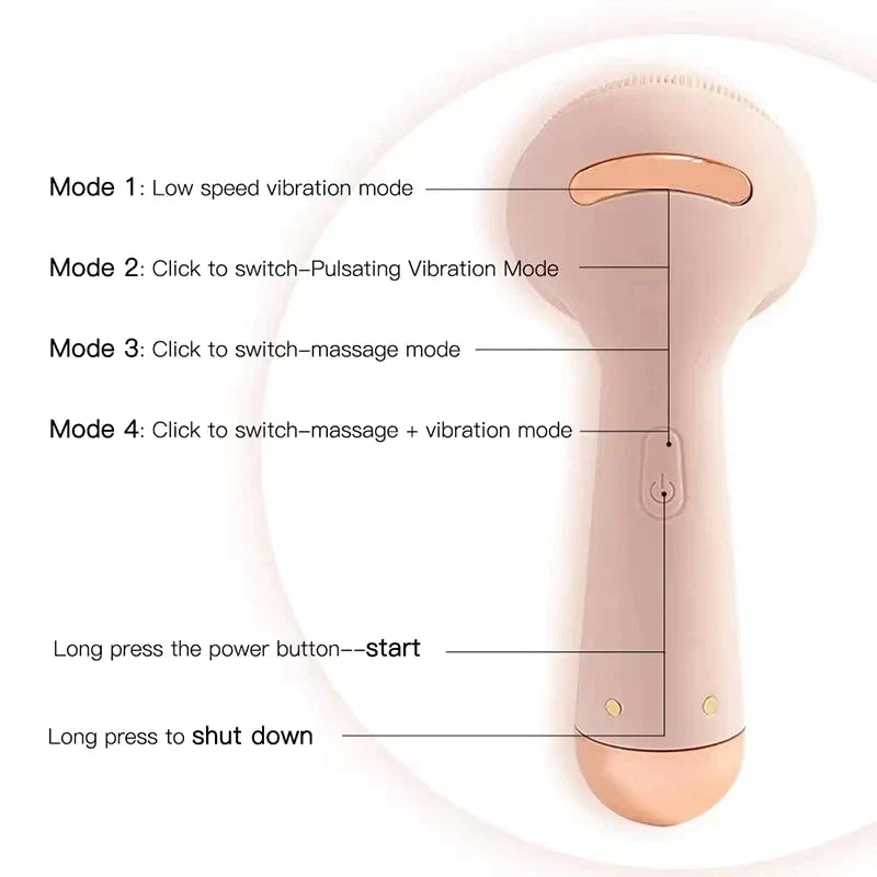 Silicone Facial Cleanser &amp; Massager